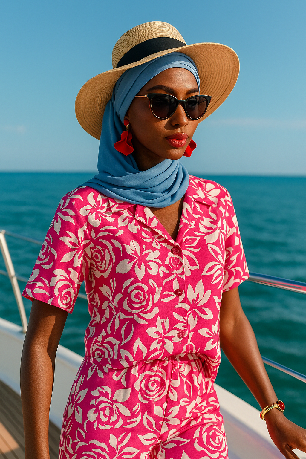 Ensemble fleuri Ndaali