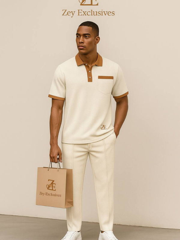 ZAYN – Ensemble Polo & Pantalon Droit